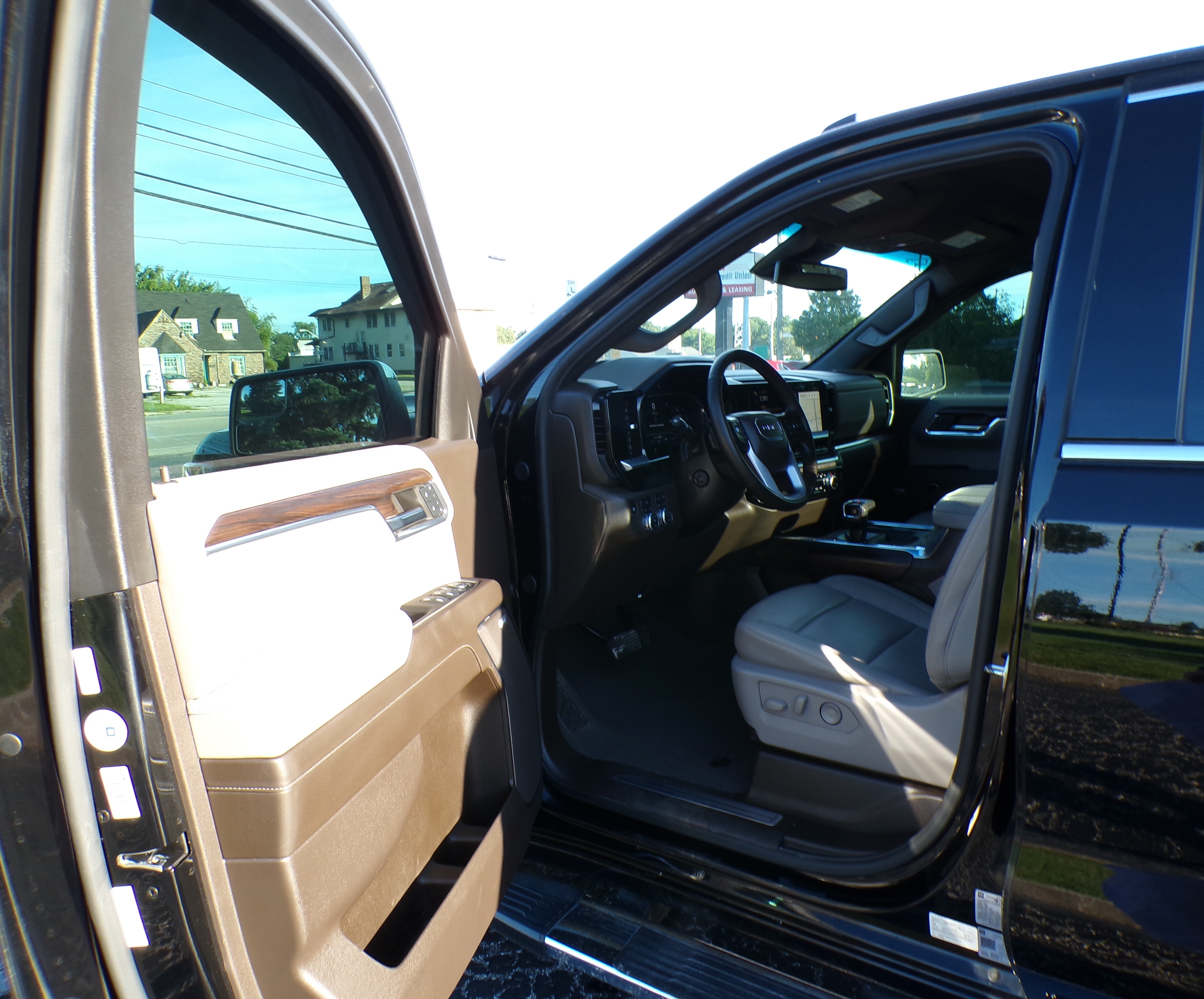 inside car door