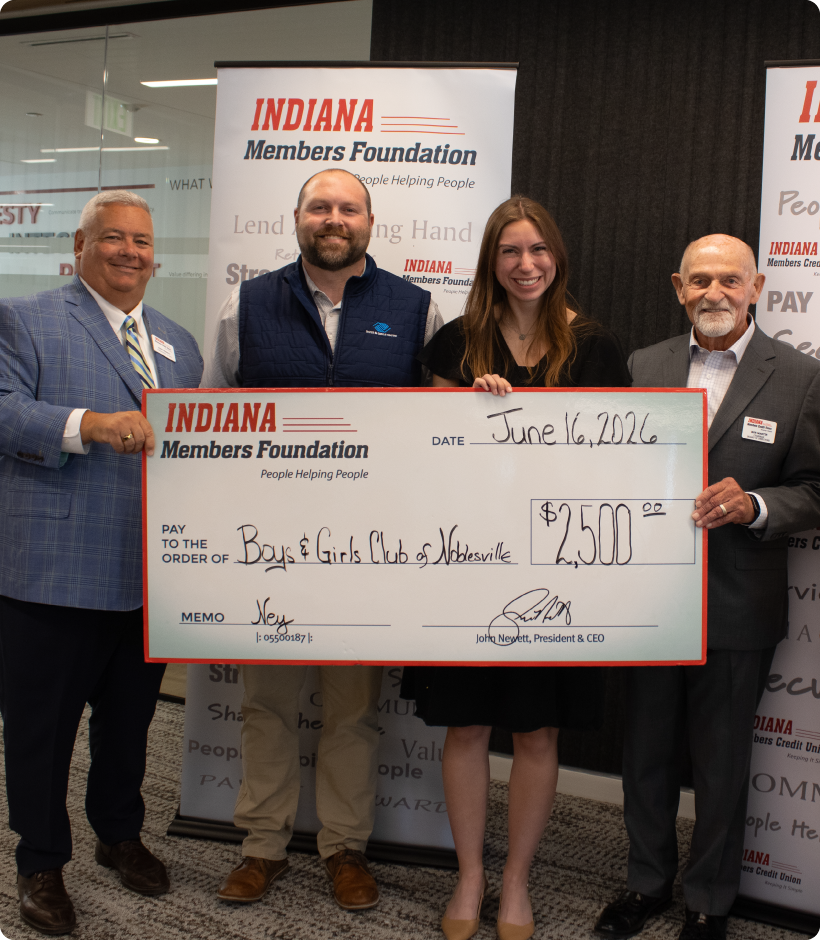 Boys and Girls Club Check Presentation