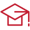 graduation cap icon 