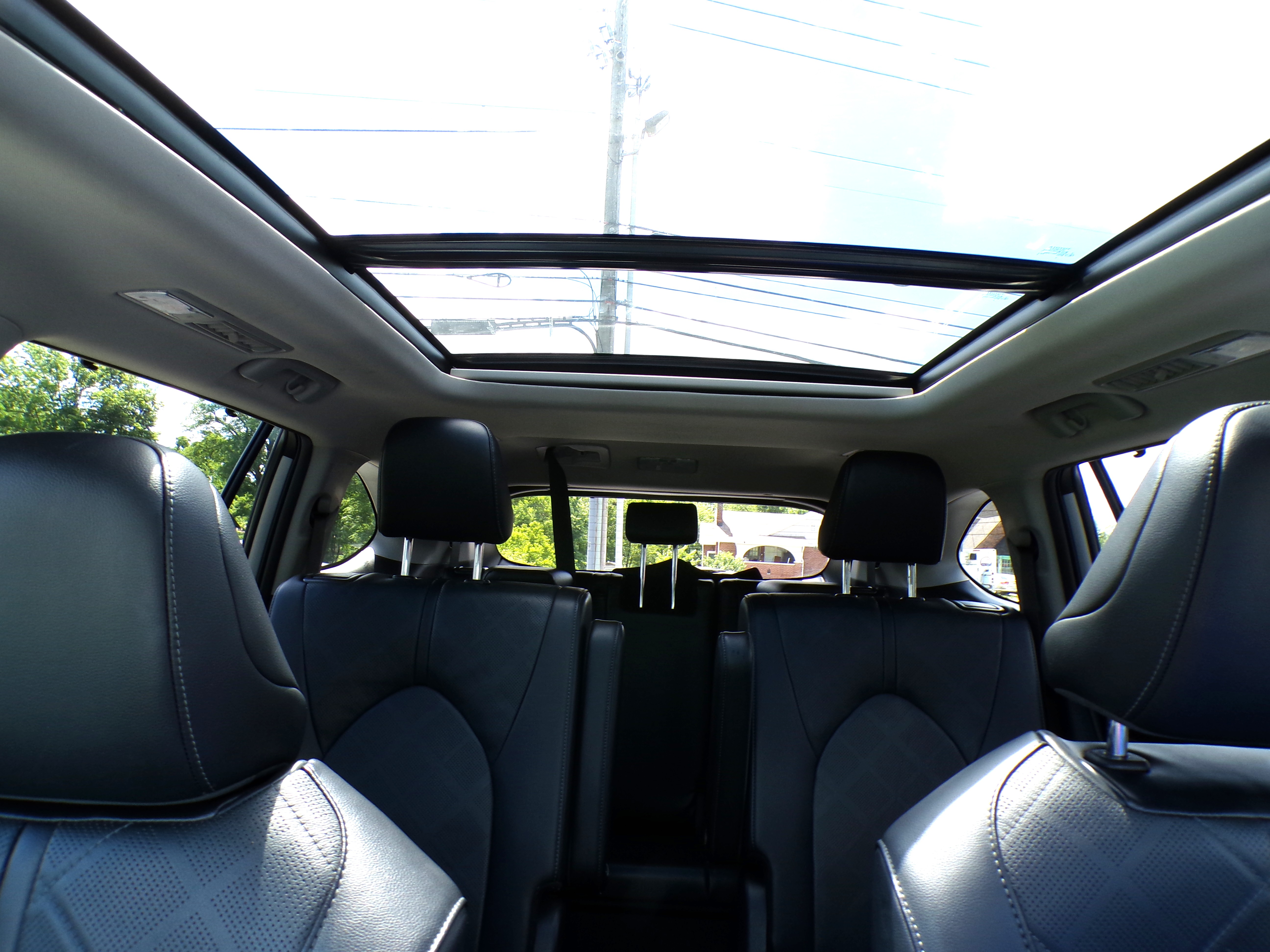 interior of car