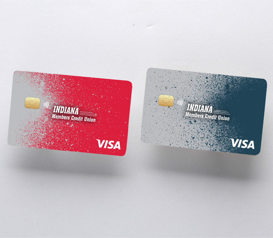 overlapping cards