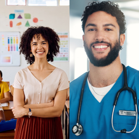Nurse and Teacher