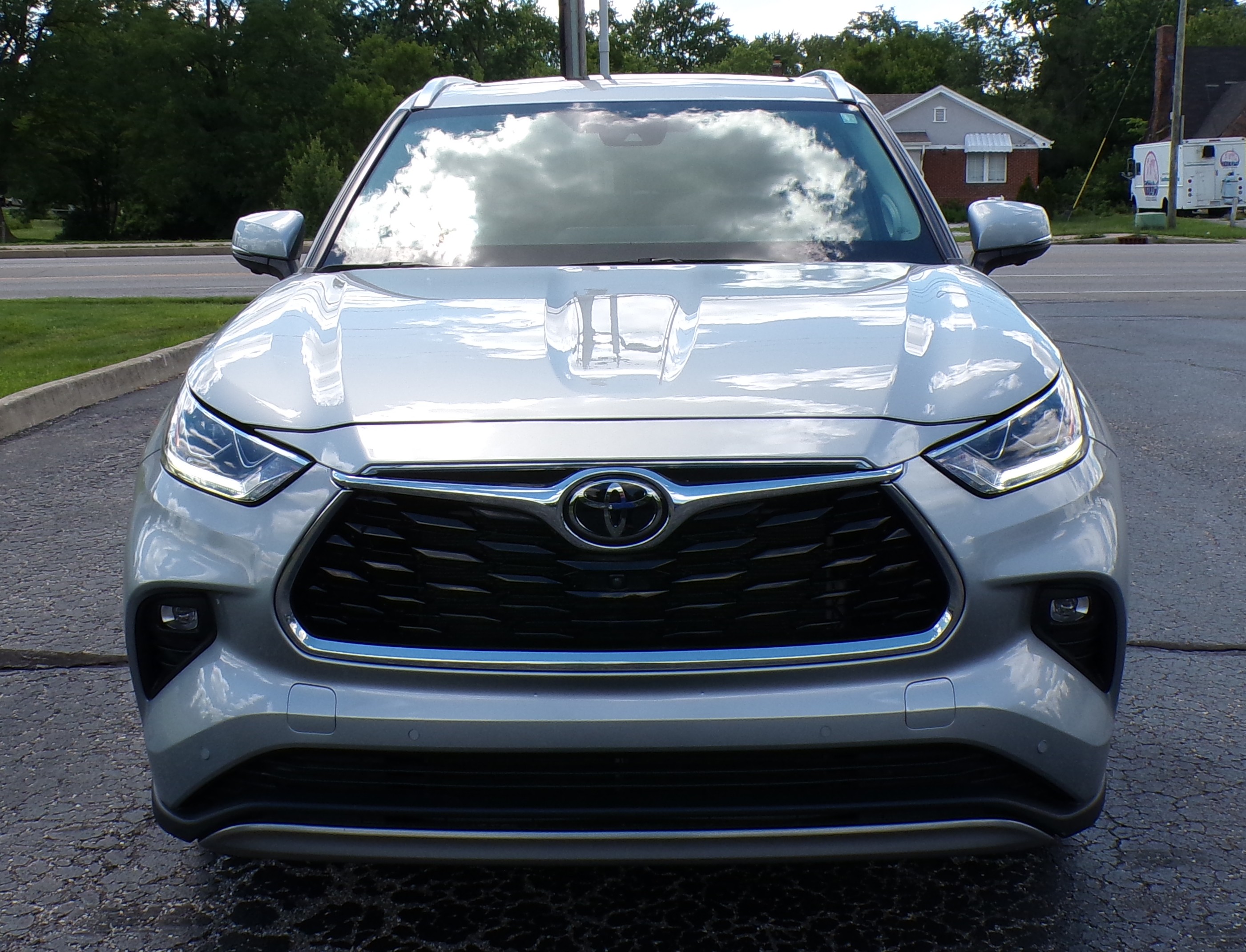 front of car