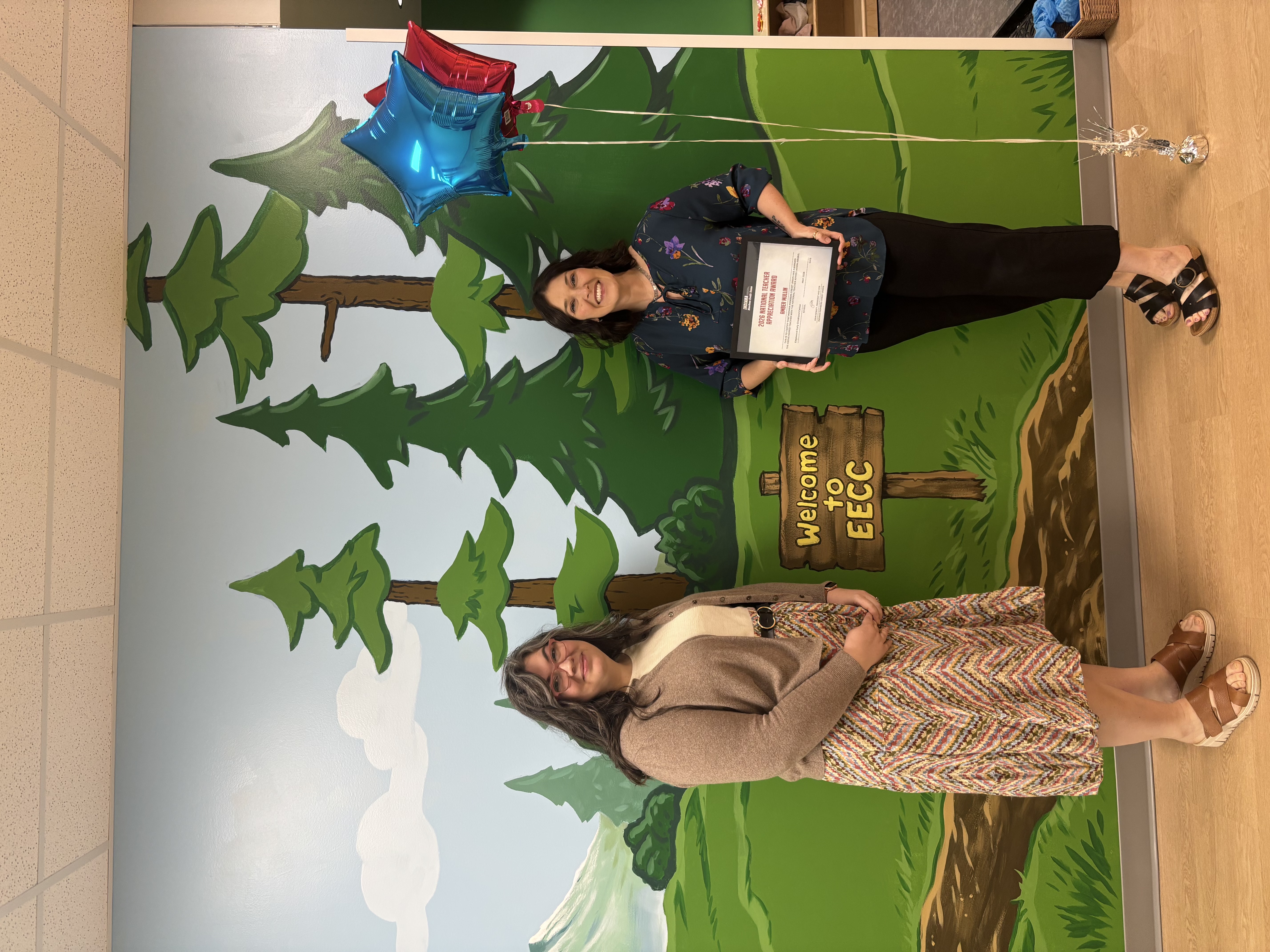 Teacher presentation award