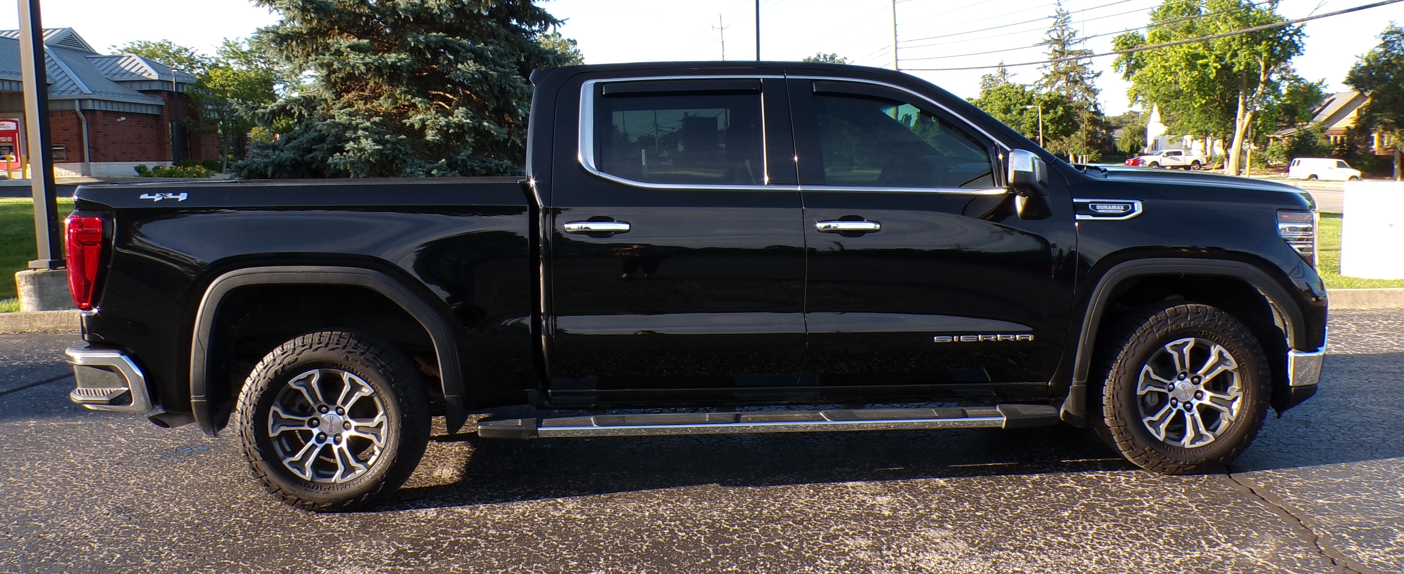 passenger car side exterior